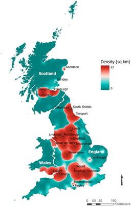 Regional differences in heart failure risk in the United Kingdom are partially explained by biological aging